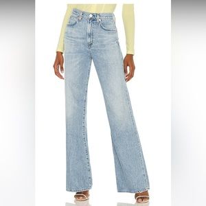 Citizens of Humanity Rosanna Long High Rise Wide Leg in Horizon